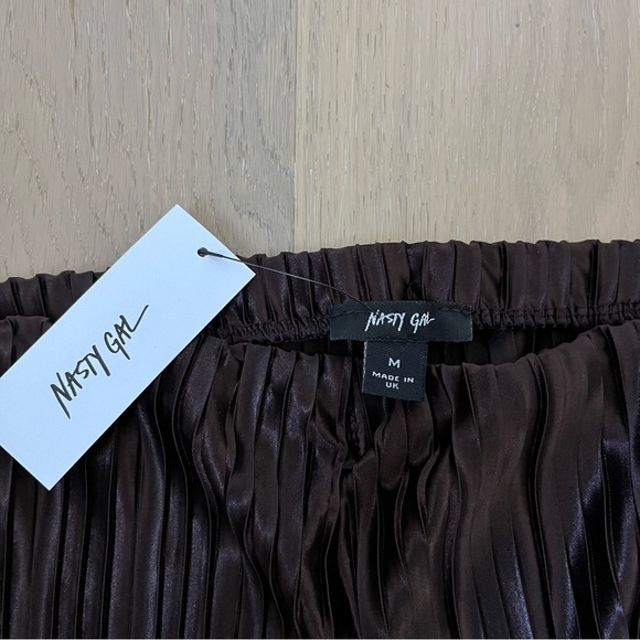 BNWT Nasty Gal Brown Pants - Picture 5 of 7